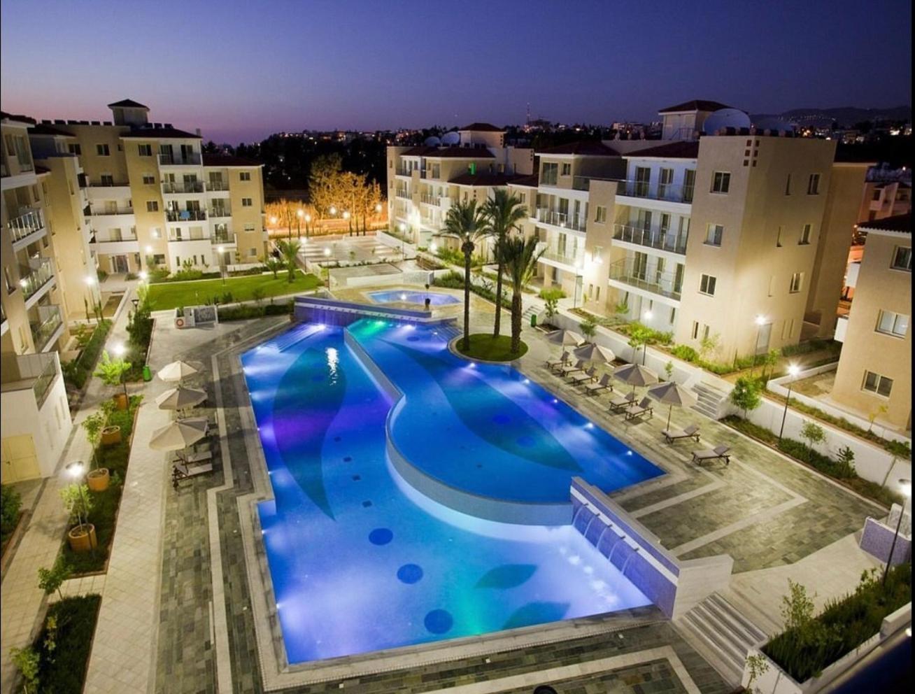 Apartament Elysia Park Ameliya 202 Pafos Zewnętrze zdjęcie