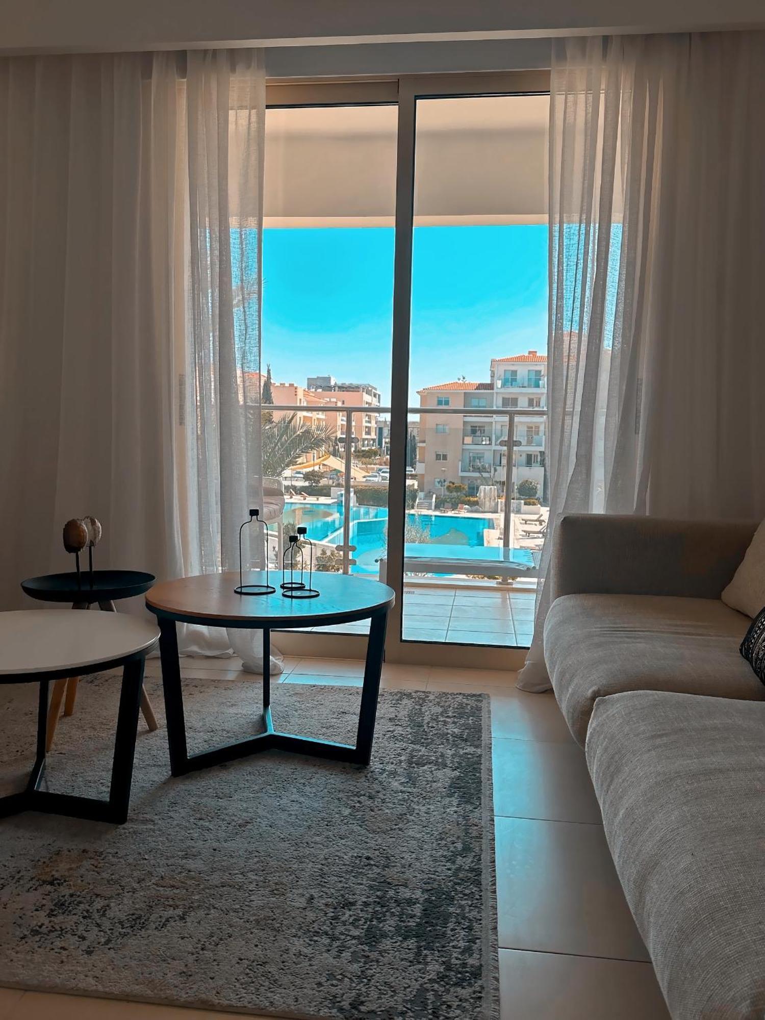 Apartament Elysia Park Ameliya 202 Pafos Zewnętrze zdjęcie