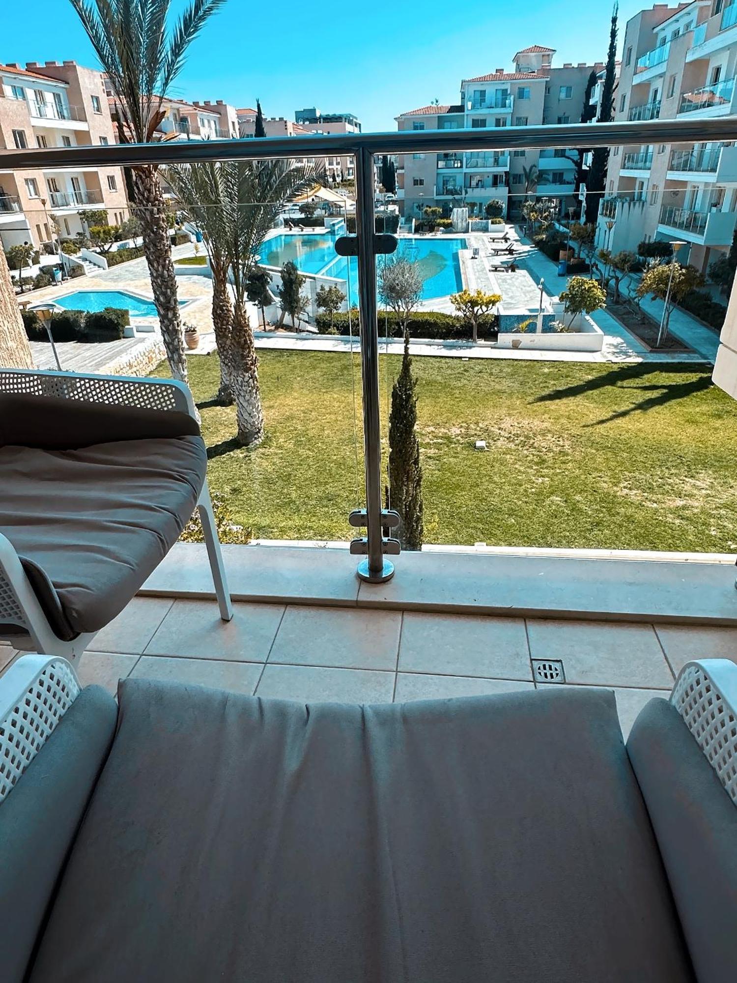 Apartament Elysia Park Ameliya 202 Pafos Zewnętrze zdjęcie